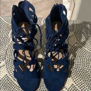Steve Madden Navy Blue Sandals